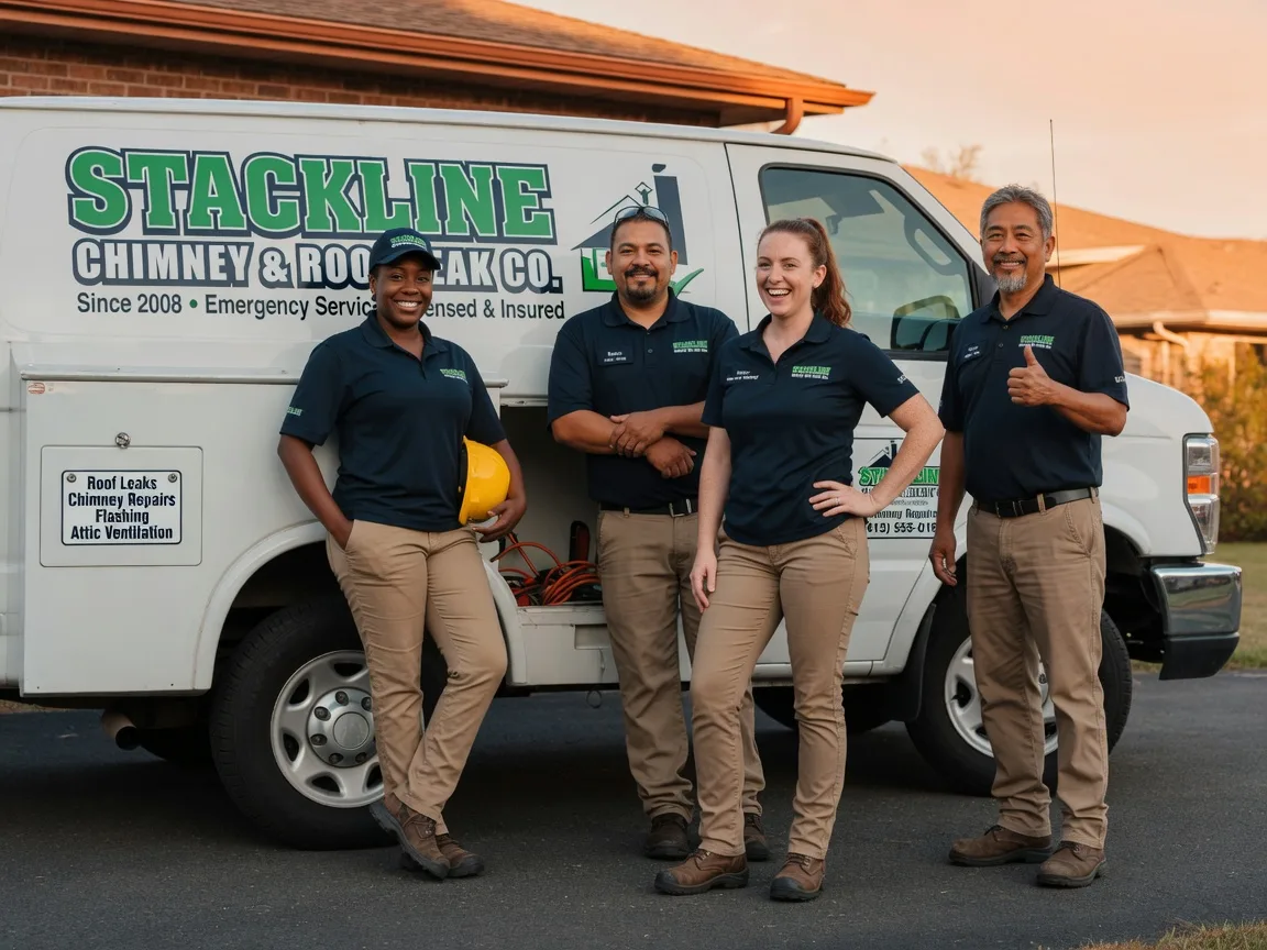 Chimney flashing repair company in Fisher, WV